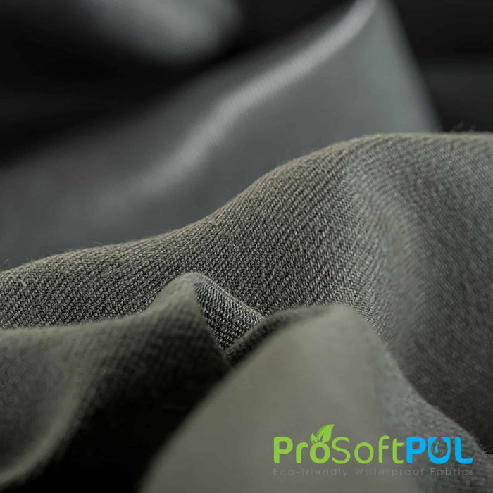 ProSoft® Organic Cotton Twill Waterproof Eco-PUL™ Fabric Deep Olive Used for Bathing Suits