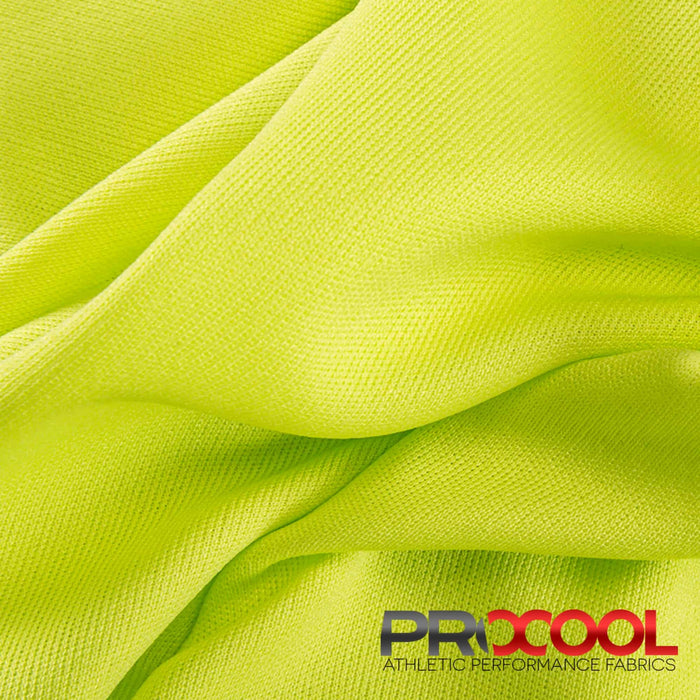 Discover the functionality of the ProCool® Performance Interlock CoolMax Fabric (W-440-Yards) in Green Apple. Perfect for Boxing Gloves Liners, this product seamlessly combines beauty and utility