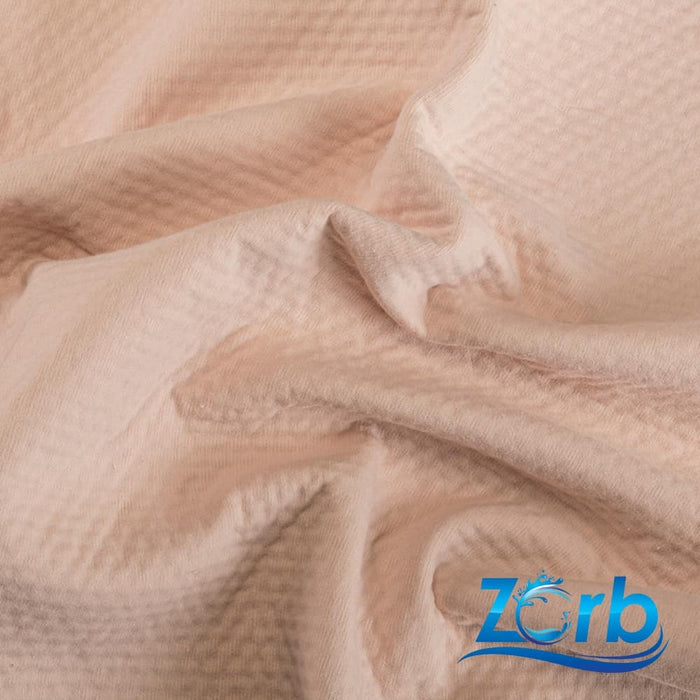V2 Zorb® 4D 100% Organic Cotton Dimple Waterproof CORE Eco-pul Soaker  Fabric W-626 W-619 made in USA, Sold by the Yard 