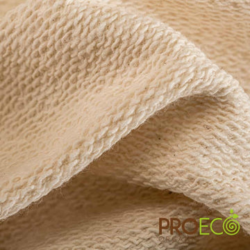 ProECO® Organic Cotton French Terry Silver Fabric (W-421