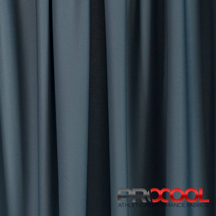 Stay dry and confident in our ProCool FoodSAFE® Medium Weight Pique Mesh CoolMax Fabric (W-336) with HypoAllergenic in Stone Grey