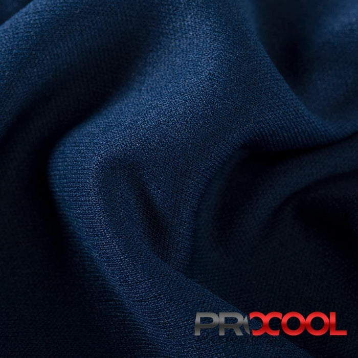 Discover the functionality of the ProCool® Performance Interlock Silver CoolMax Fabric (W-435-Yards) in Sports Navy. Perfect for Night Gowns, this product seamlessly combines beauty and utility