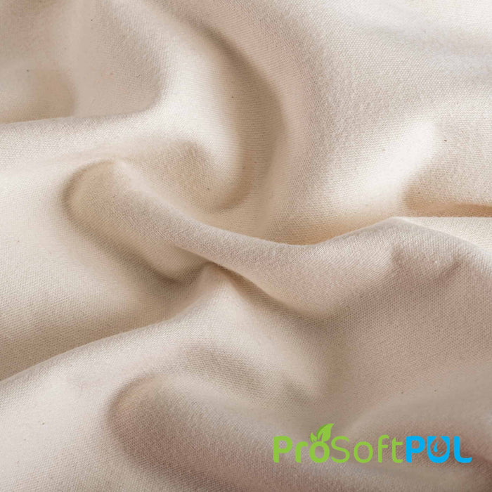 ProSoft® 100% Organic Cotton Waterproof CORE ECO-PUL™ Silver Fabric (W-641)-Wazoodle Fabrics-Wazoodle Fabrics