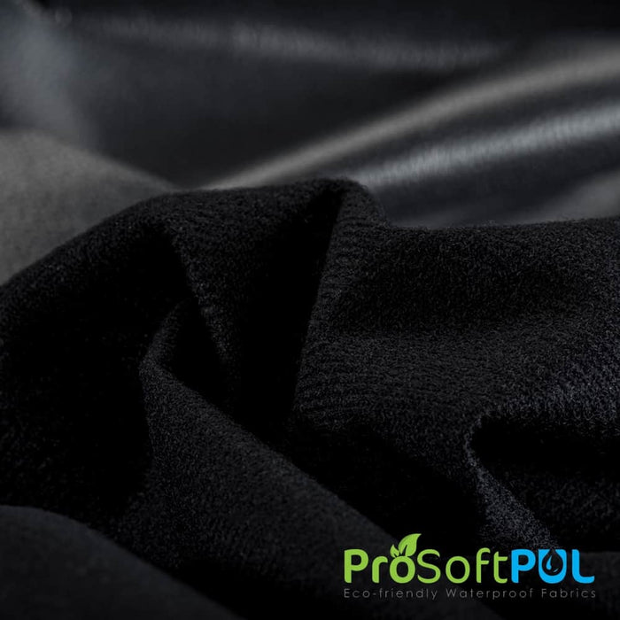 ProSoft® Lightweight EZ Peel Loop Waterproof Eco-PUL™ Fabric Black Used for Backpacks