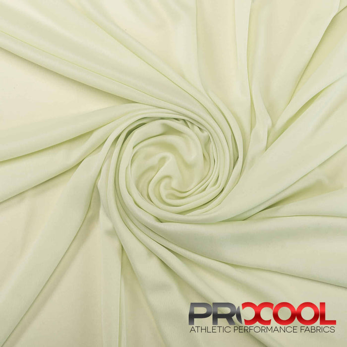 ProCool® Performance Interlock Silver CoolMax Fabric (W-435-Rolls) in Celery with Breathable. Perfect for high-performance applications. 