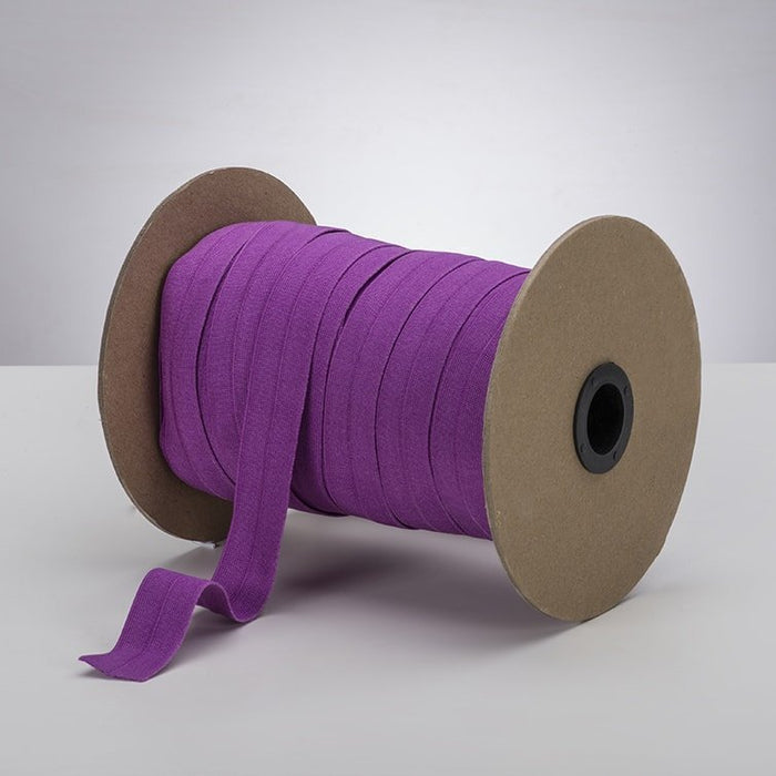 Custom Printed Fold Over Elastic by the Roll